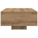 Sofabord Artisan Egetræ 85 x 55 x 31 cm Konstrueret træ