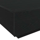 Sofabord Sort eg 85 x 55 x 31 cm Konstrueret træ