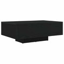 Sofabord Sort eg 85 x 55 x 31 cm Konstrueret træ