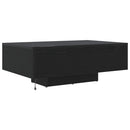 Sofabord Sort eg 85 x 55 x 31 cm Konstrueret træ