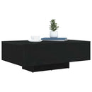 Sofabord Sort eg 85 x 55 x 31 cm Konstrueret træ