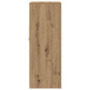 LED Sideboard 60,5 x 37 x 100 cm Konstrueret træ Artisan Egetræ