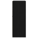 LED Sideboard Sort eg 60,5 x 37 x 100 cm Konstrueret træ