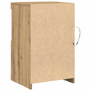 LED Sideboard 41 x 37 x 67 cm Konstrueret træ Artisan Egetræ