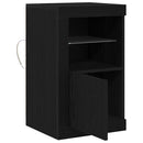 LED Sideboard Sort eg 41 x 37 x 67 cm Konstrueret træ