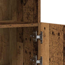 LED Sideboard Brun 81 x 37 x 66,5 cm Konstrueret træ