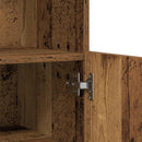 LED Sideboard Brun 60 x 37 x 100 cm Konstrueret træ