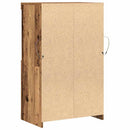 LED Sideboard Brun 60 x 37 x 100 cm Konstrueret træ