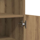 LED Sideboard Brun 60 x 37 x 100 cm Konstrueret træ
