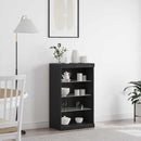 LED Sideboard Sort eg 60,5 x 37 x 100 cm Konstrueret træ