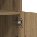 LED Sideboard Artisan Egetræ 41 x 37 x 67 cm Konstrueret træ