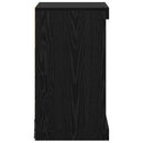 LED Sideboard Sort eg 41 x 37 x 67 cm Konstrueret træ