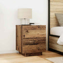Natskab 2 pcs Gammelt træ 45 x 40 x 55 cm Konstrueret træ