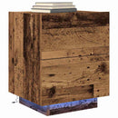 Natskab 2 pcs Gammelt træ 45 x 40 x 55 cm Konstrueret træ