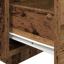 Natskab 2 pcs Gammelt træ 40 x 39 x 37 cm Konstrueret træ