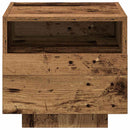 Natskab 2 pcs Gammelt træ 40 x 39 x 37 cm Konstrueret træ