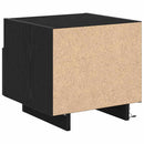 Natskab Sort eg 40 x 39 x 37 cm Konstrueret træ