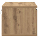 Vægmonteret natbord 2 pcs Artisan Egetræ 50 x 36 x 30 cm