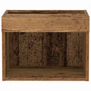 TV-møbelsæt 2 pcs Gammelt træ 40 x 30 x 30 cm Konstrueret træ