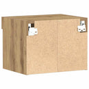 TV-møbelsæt med LED 2 pcs Artisan Egetræ 40 x 30 x 30 cm
