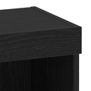 TV-møbelsæt 2 pcs Sort eg 40 x 30 x 30 cm Konstrueret træ
