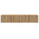 TV vægskab 2 pcs Artisan Egetræ 80 x 35 x 31 cm Konstrueret træ