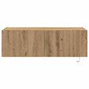 TV vægskab Artisan Egetræ 100 x 35 x 31 cm Konstrueret træ
