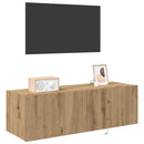 TV vægskab Artisan Egetræ 100 x 35 x 31 cm Konstrueret træ