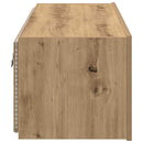 TV vægskab Artisan Egetræ 100 x 35 x 31 cm Konstrueret træ