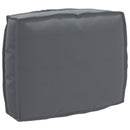 Pude Antracit 50 x 40 x 12 cm Oxford stof