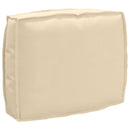 Pude Beige 50 x 40 x 12 cm Oxford stof