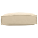 Pude Beige 50 x 40 x 12 cm Oxford stof