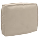 Pude Oxford stof Gråbrun 50 x 40 x 12 cm