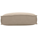 Pude Oxford stof Gråbrun 50 x 40 x 12 cm