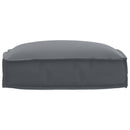 Pude Antracit 50 x 50 x 12 cm Oxford stof