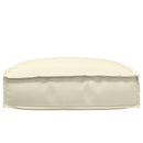 Pude Creme 50 x 50 x 12 cm Oxford stof