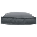 Pude Antracit 70 x 70 x 12 cm Oxford stof