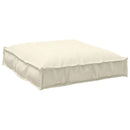 Pude Oxford stof Creme 70 x 70 x 12 cm