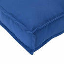 Pude Kongelig blå 80 x 40 x 12 cm Oxford stof