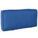 Pude Kongelig blå 80 x 40 x 12 cm Oxford stof