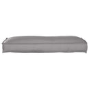 Pude Oxford stof Grå 120 x 40 x 12 cm