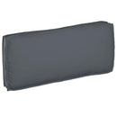 Pude Antracit 120 x 50 x 12 cm Oxford stof