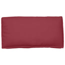 Pude Vinrød 120 x 60 x 12 cm Oxford stof