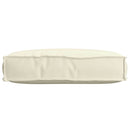 Pude Oxford stof Cremefarvet 60 x 40 x 8 cm