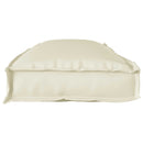 Pude Creme 110 x 40 x 8 cm Oxford stof