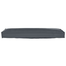Pude Oxford stof Antracit 120 x 40 x 8 cm