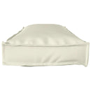 Pude Creme 120 x 40 x 8 cm Oxford stof
