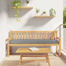 Pallet pude Oxford stof Grå 180 x 40 x 8 cm