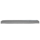 Pallet pude Oxford stof Grå 180 x 40 x 8 cm