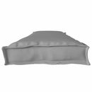 Pallet pude Oxford stof Grå 180 x 40 x 8 cm